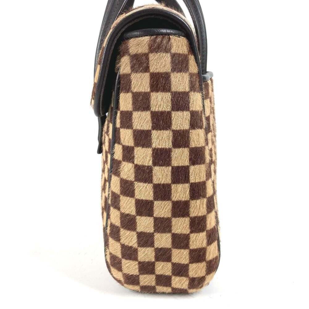 LOUIS VUITTON Brown Damier Leather Tote Bag - Picture 3 of 16